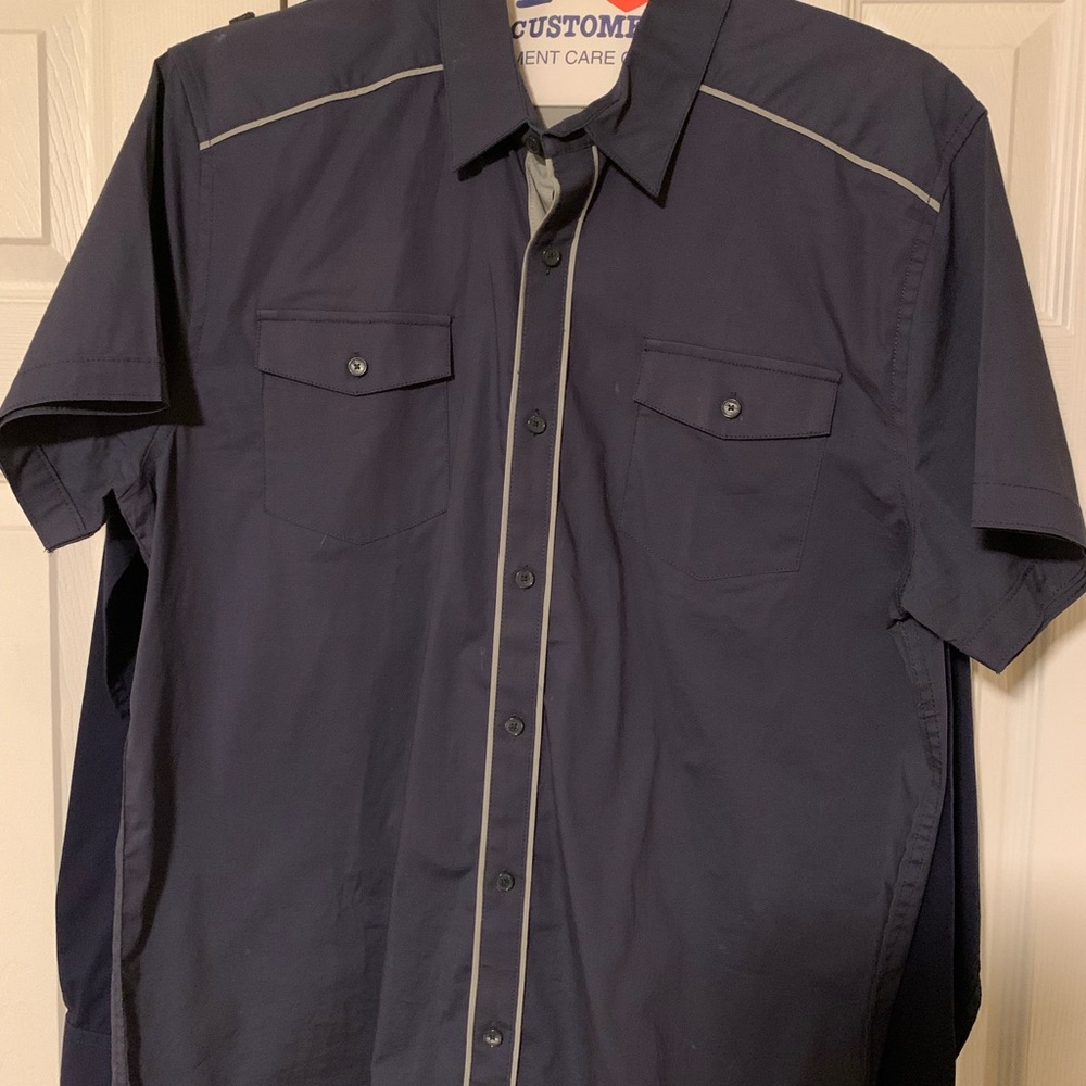 Guess Navy Slim Fit Shirt set of 2